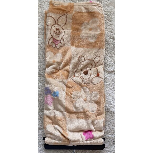 Disney Winnie The Pooh Piglet Preschool Toddler Throw Blanket 40 X 50” NEW - Picture 10 of 13